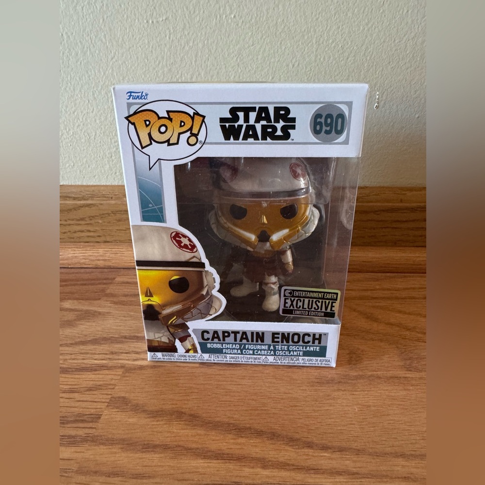 Funko Pop Star Wars Captain Enoch Figure NWT